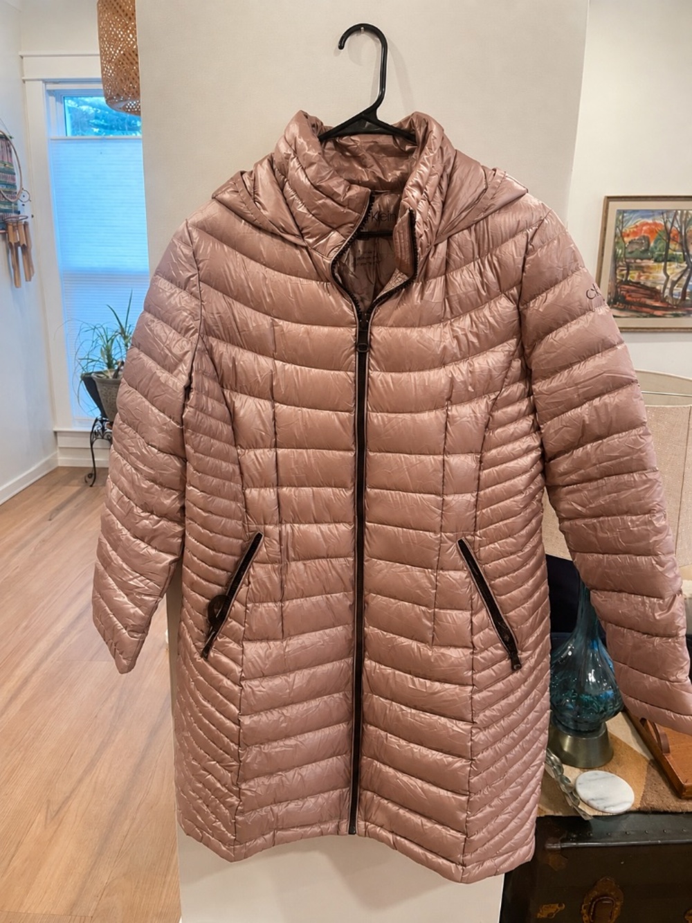Calvin Klein Hooded Puffer Coat